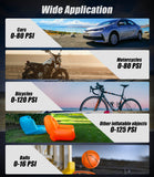 Avid Power Tire Inflator Portable Air compressor, 3 Power Source (110V AC,12V DC, 20V Battery), Car Air Pump w/Inflation & Deflation Modes, Triple Power Tire Inflator w/Dual Powerful Motors