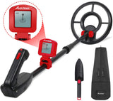Avid Power Metal Detector for Kids Waterproof Juniors Treasure Hunting Adjustable Metal Detectors with LCD Display and Carrying Bag