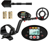 AVID POWER Metal Detectors for Adults & Kids with Back-Lit LCD Display, Pinpoint Function, All Metal & 3 DISC Modes, 3 Audio Tone, Waterproof Coil, SENS and Stem Adjustble(41.3"-47.6"), Carrying Bag
