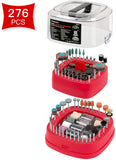 Avid Power 276 PCS Rotary Tool Accessories Kit, Universal Fitment for Easy Cutting, Grinding, Sanding, Sharpening, Carving and Polishing