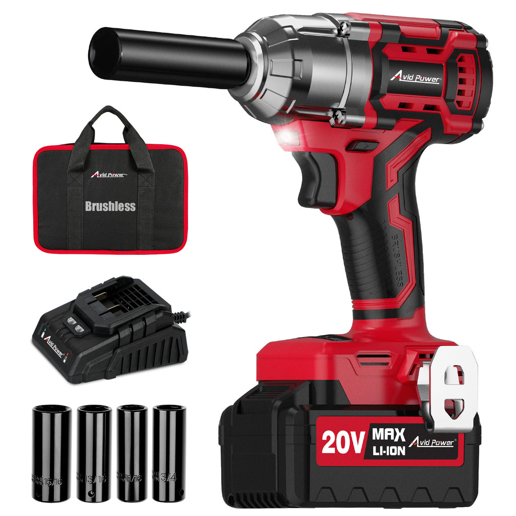 DOWOX Power Electric Cordless Impact Wrench 1/2 Inch, 1200Nm Brushless High Torque Impact Gun 20v Max 4 0 Ah Li Ion Battery 5pcs Sockets With Storage Tool Box Rb 818 DOWOX Power Electric Cordless Impact Wrench 1/2 Inch, 1200Nm Brushless High Torque Impact Gun 20v Max 4 0 Ah Li Ion Battery 5pcs Sockets With Storage Tool Box Rb 818