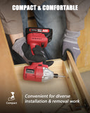 AVID POWER Impact Driver Kit, 250N.m. 20V Cordless Impact Driver Set, 2 Variable Speeds, 1/4 Impact Driver with Brake Stop Function, 4Pcs Sockets & 4Pcs Driver Bits