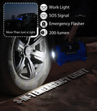 AVID POWER Portable Tire Inflator Air Compressor, 110V AC/12V DC Dual Power, Fast-Inflating Air Pump with 5 Preset Modes, Digital LCD Gauge, Inflation & Deflation for Car, Bike Tires & Air Mattresses