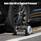 Avid Power Tire Inflator Portable Air Compressor w/ 20V 2000mAh Battery and 12V Car Adapter, for Inflation and Deflation