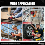 AVID POWER Impact Wrench, 1/2” Impact Gun Brushless Max Torque 332 Ft-lbs (450 N.m), 20V Cordless Impact Wrenches with 2.0 Ah Battery, 2 Variable Speeds, 4PCS Impact Sockets, Charger, Tool Bag