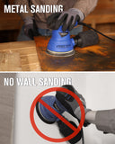 AVID POWER 5 Inch Orbital Sander, 12000 RPM Electric Sander Tool, Random Orbit Sander for Woodworking, 12 Pcs Sandpapers and Dust Collection Bag