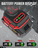 AVID POWER Brushless Power Drill Set, 20V Cordless Drill Driver Kit with 2.0Ah Battery and Charger, 3/8-Inch Metal Chuck, 355 In-lbs Torque, 2-Variable Speed, 26 Position and 22pcs Accessories
