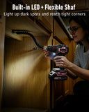 AVID POWER 20V Brushless PInk Cordless Drill Set 40Nm Power Drill for Women
