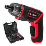 AVID POWER 4V Electric Cordless Screwdriver Set 5.65Nm 44 Bits with Case