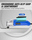 AVID POWER Oscillating Tool, 22000 OPM Electric Oscillating Multi Tool with 3°Oscillation Angle, Cutting, Sanding, Grinding, Scraping, 11 Accessories & Universal Interface-Blue