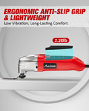AVID POWER Oscillating Tool with 2.0A Motor, 22000 OPM Electric Oscillating Multi Tool with 3°Oscillation Angle, Cutting, Sanding, Grinding, Scraping, 11 Accessories & Quick-Change Interface