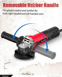 AVID POWER Angle Grinder 4-1/2 inch Electric Grinder Tools 750W 6 Amp Metal Grinder, 11500 RPM, with Grinding and Cutting Wheels, Auxiliary Handle, Wrench for Cutting and Grinding