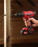 AVID POWER Drill & Driver Bit Set, 100 Pcs Combo Kit with Storage Case-Red