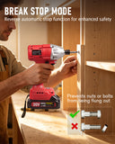 AVID POWER 20V Cordless Brushless Drill & Impact Driver Combo Kits with Bag